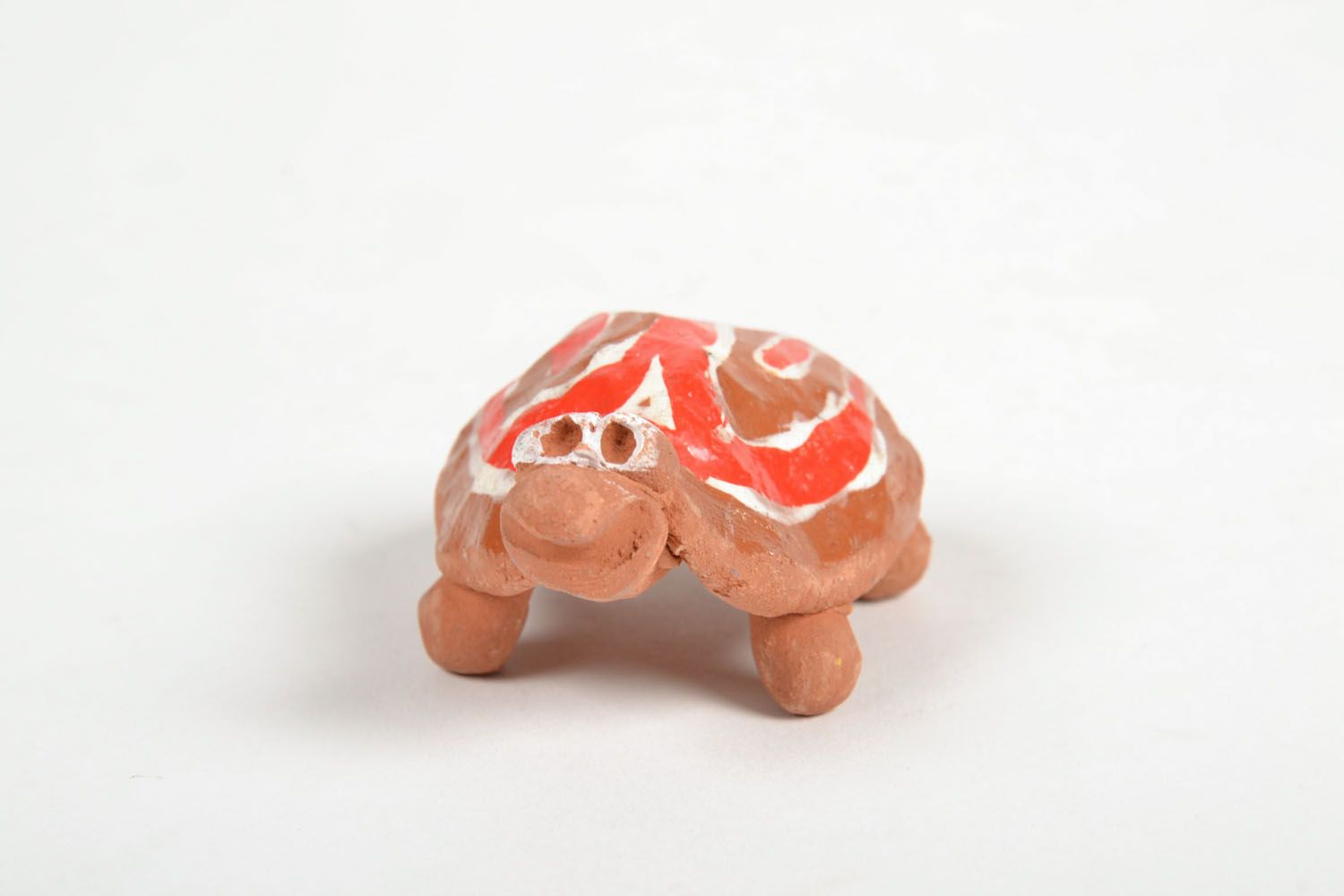 Figura de argila tartaruga foto 4