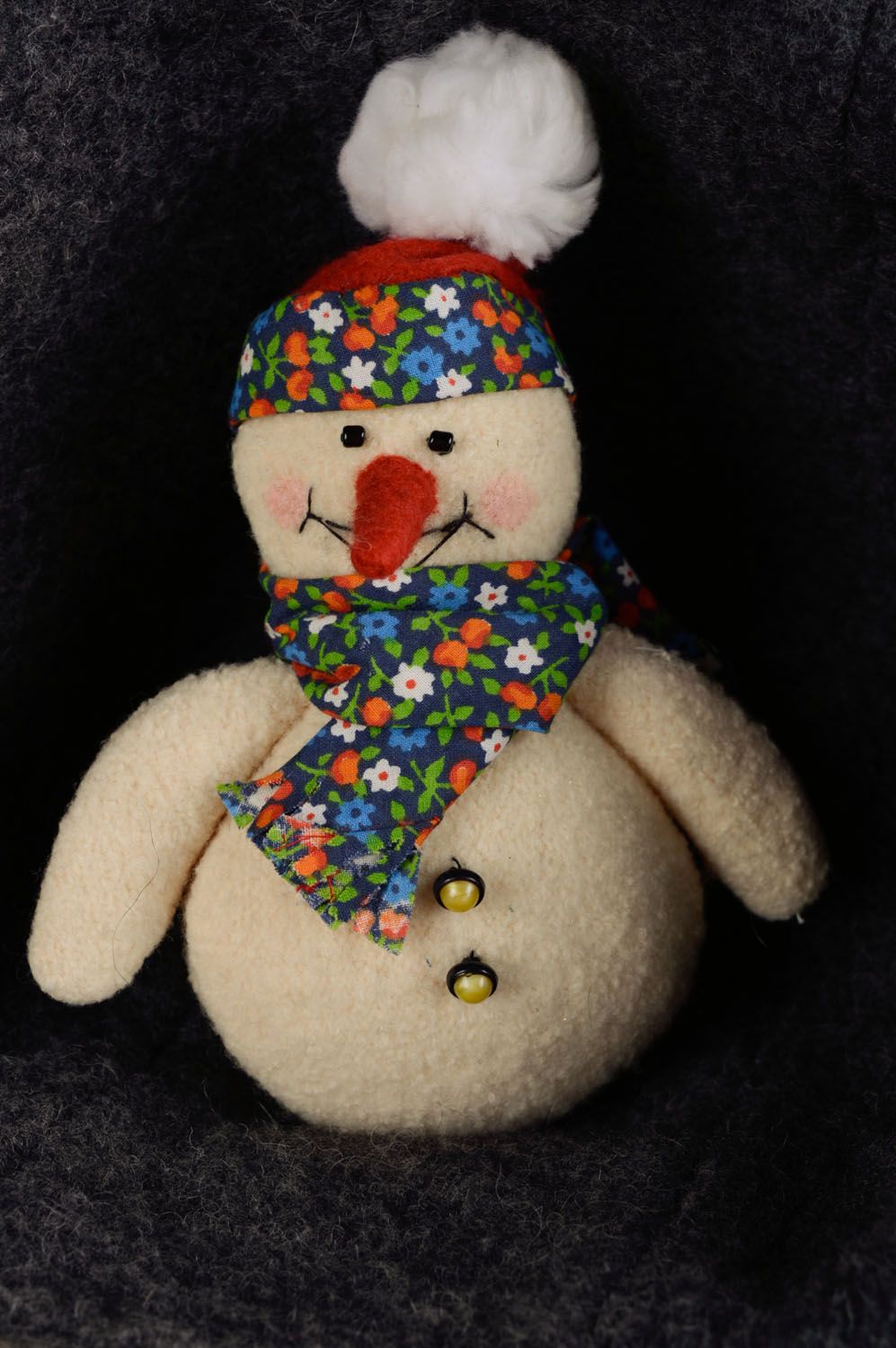 Soft felt toy Snowman photo 5