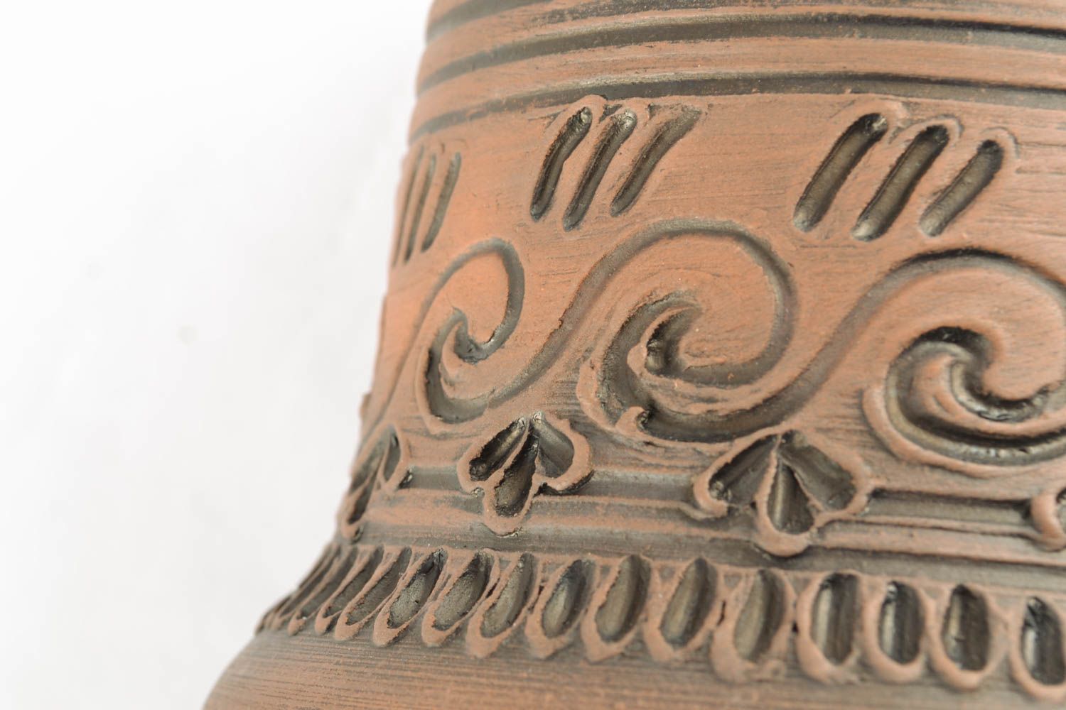 Keramik Krug mit Muster foto 3