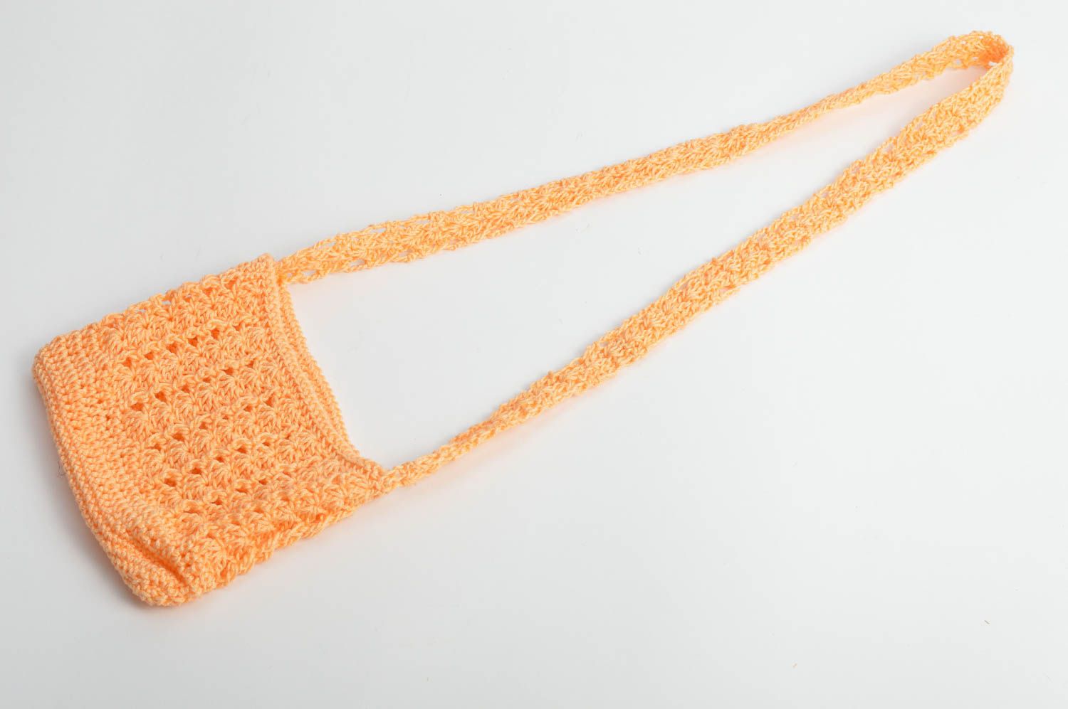 Little beautiful crochet purse for little fashionistas handmade accessory photo 3