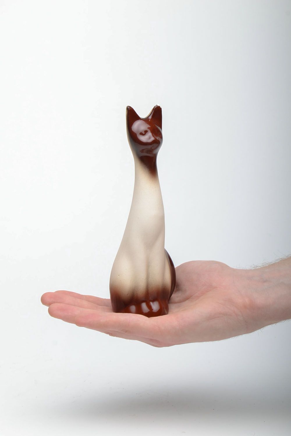 Designer clay statuette of cat photo 5