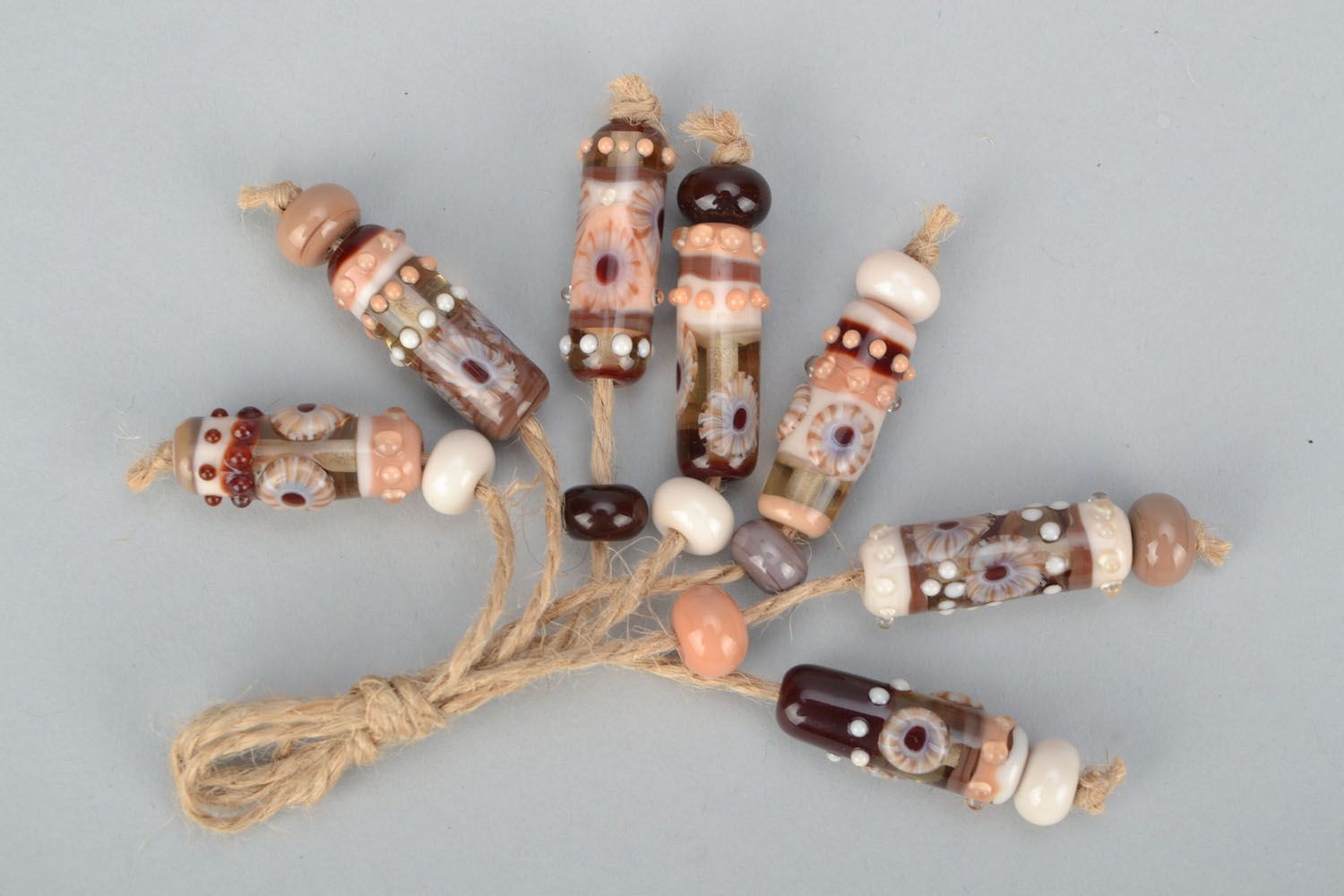 Glass beads Ethnic photo 1