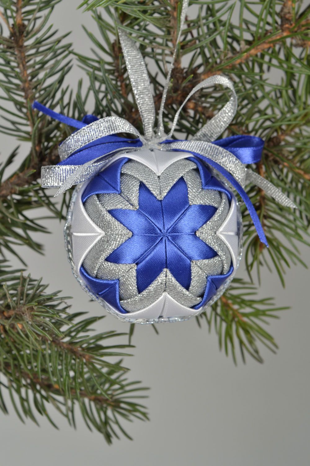 Christmas tree decoration in the shape of ball photo 1