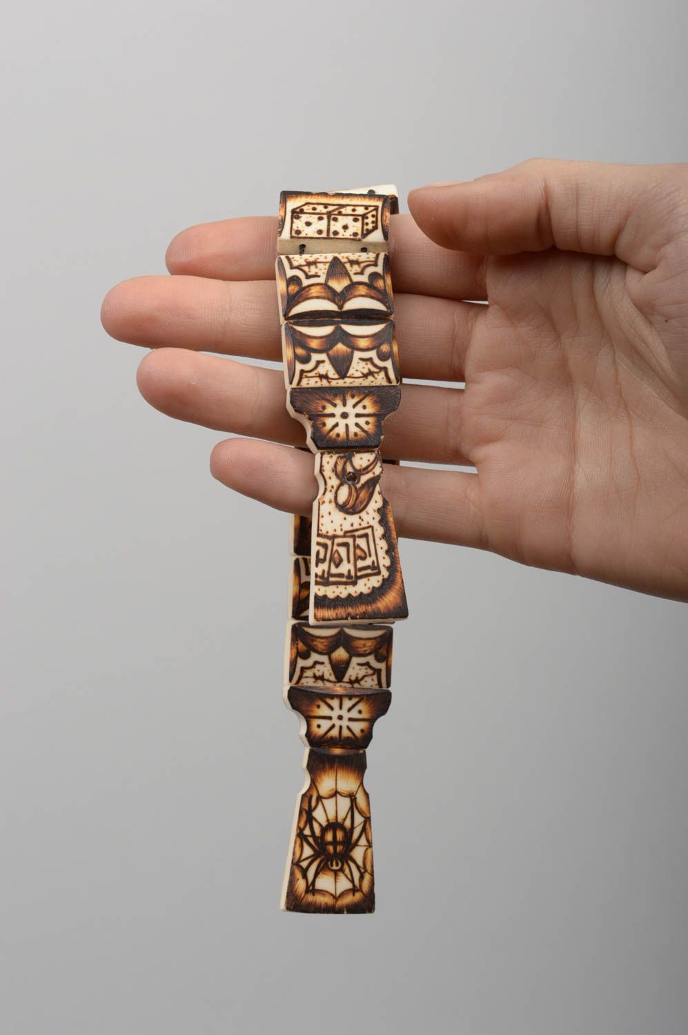 Handmade rosary unusual rosary designer accessory gift for men unusual souvenir photo 5
