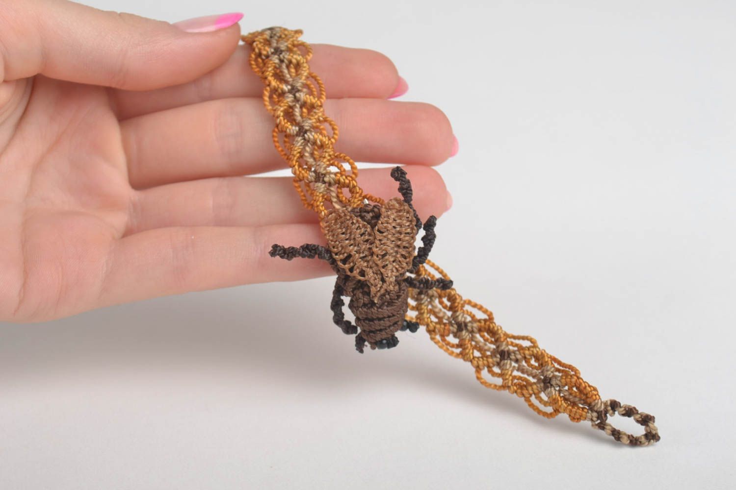 handmade jewelry set designer unusual accessories cute brooch and bracelet photo 5