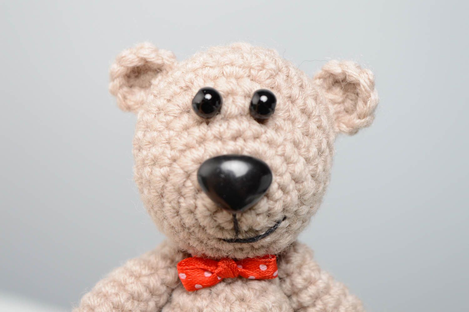 Soft crochet toy Bear Cub photo 3