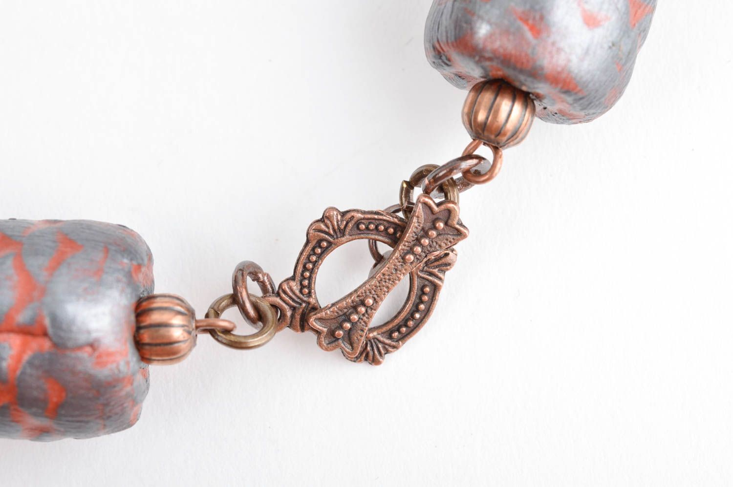 Stylish handmade bead necklace costume jewelry designs polymer clay ideas photo 5