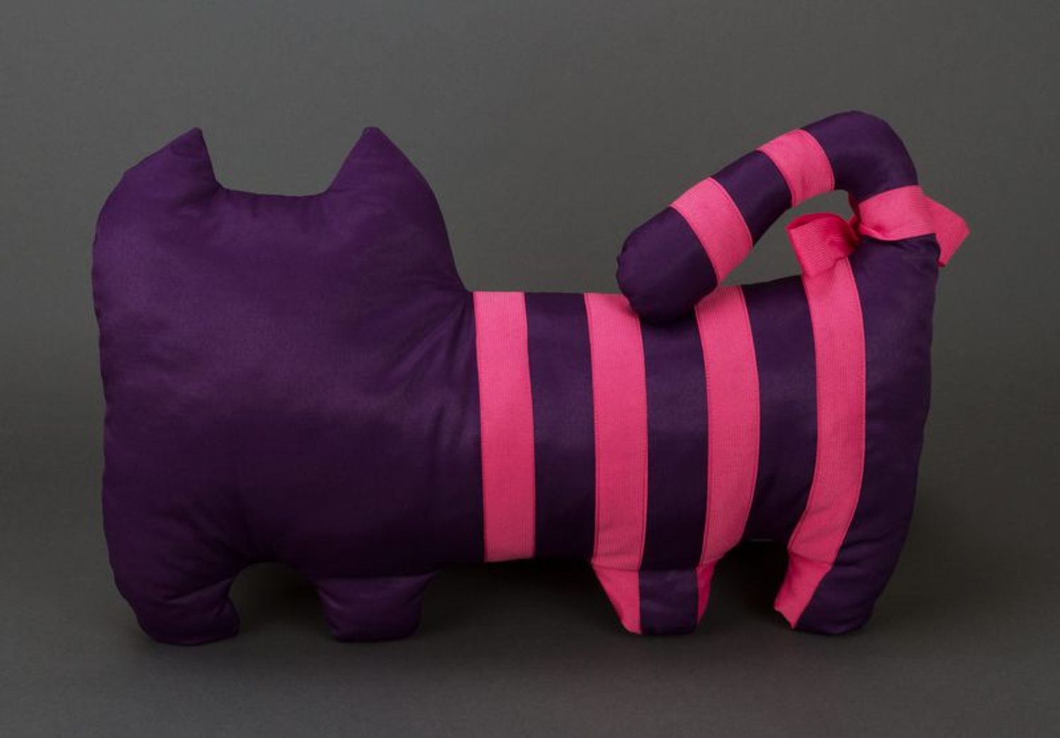 Игрушка-подушка Фиолетовый кот фото 3