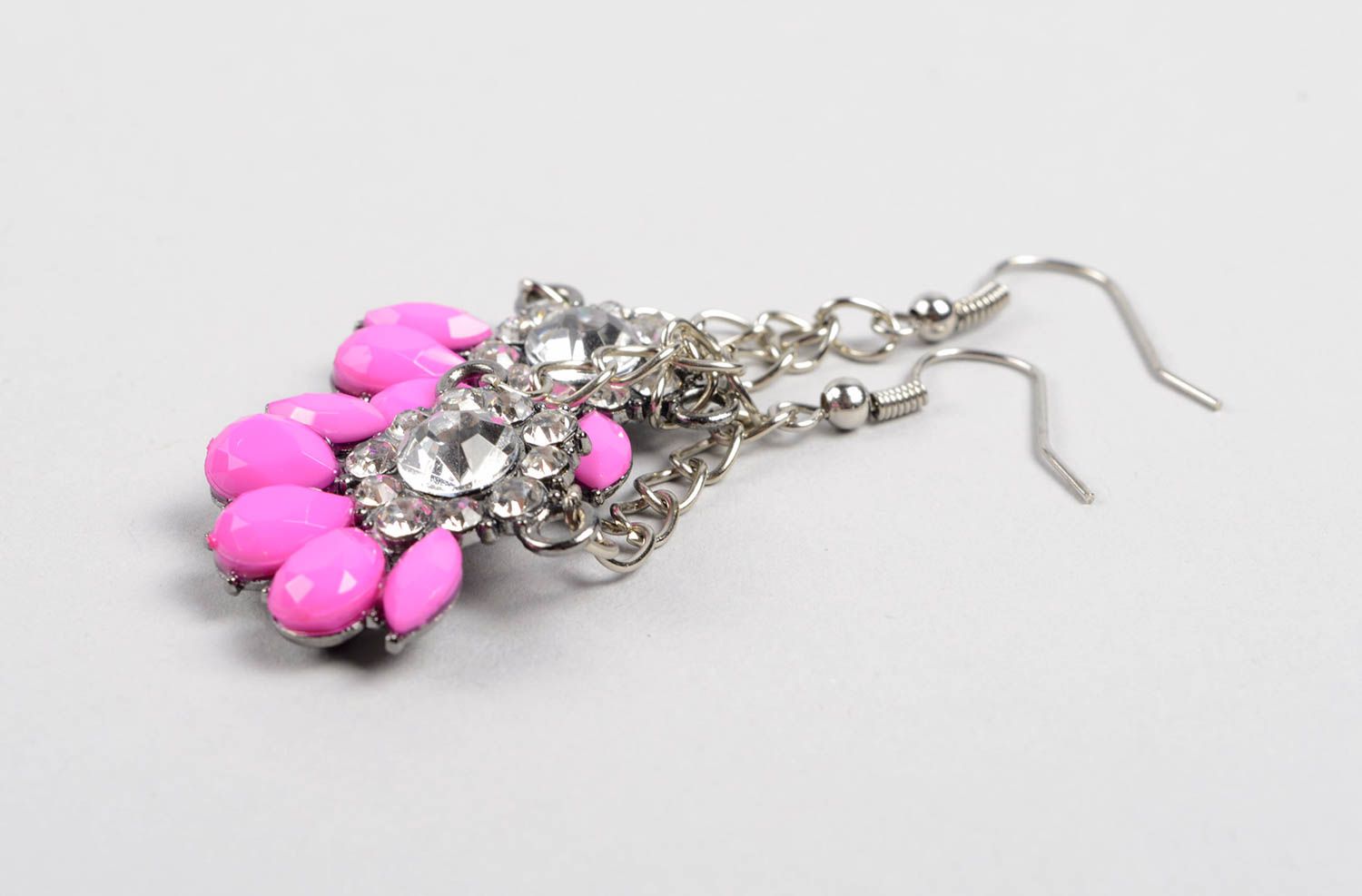 Dangling earrings handmade jewellery fashion earrings designer accessories photo 2