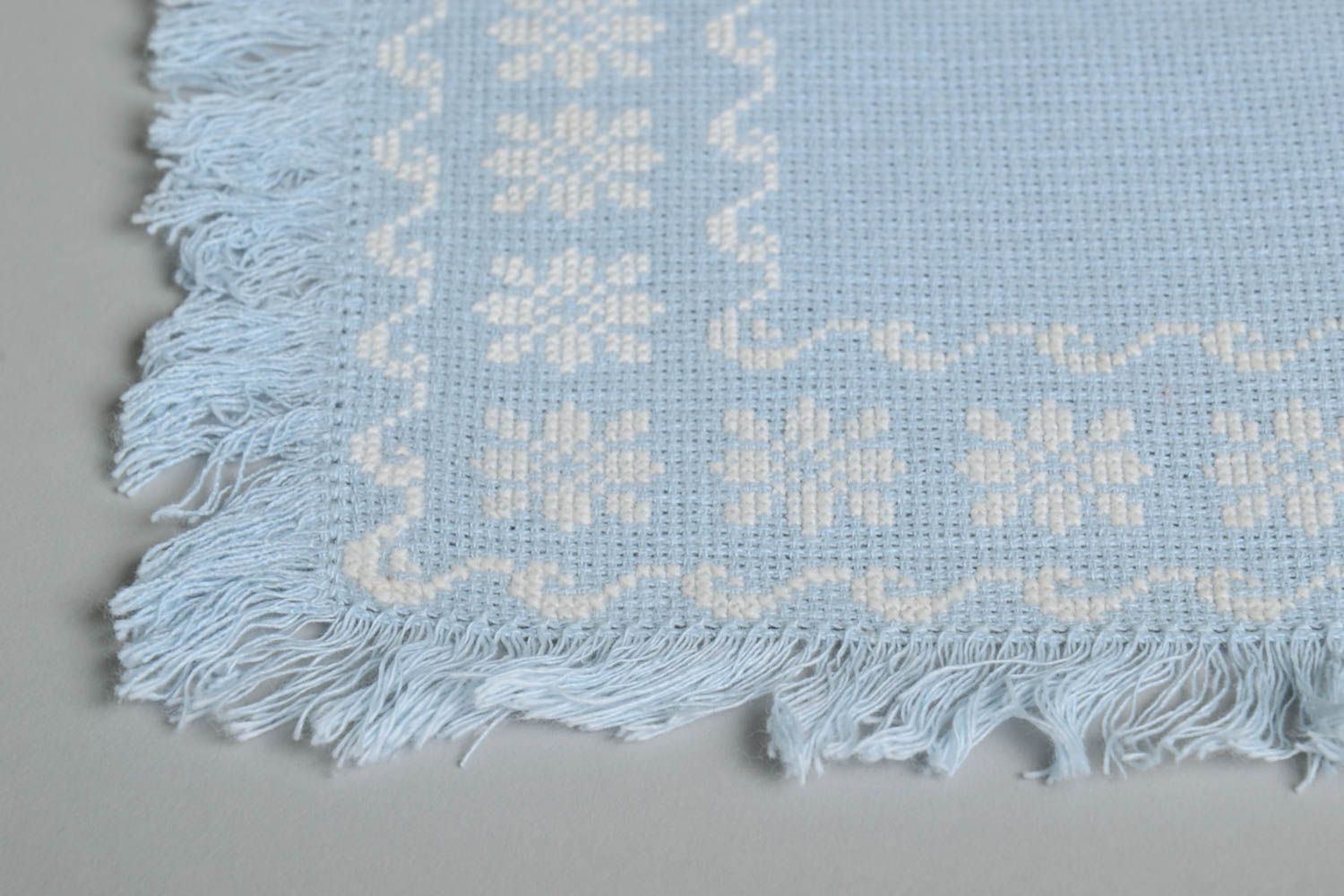 Handmade interior napkin textile napkin home decor ideas napkin with embroidery photo 3
