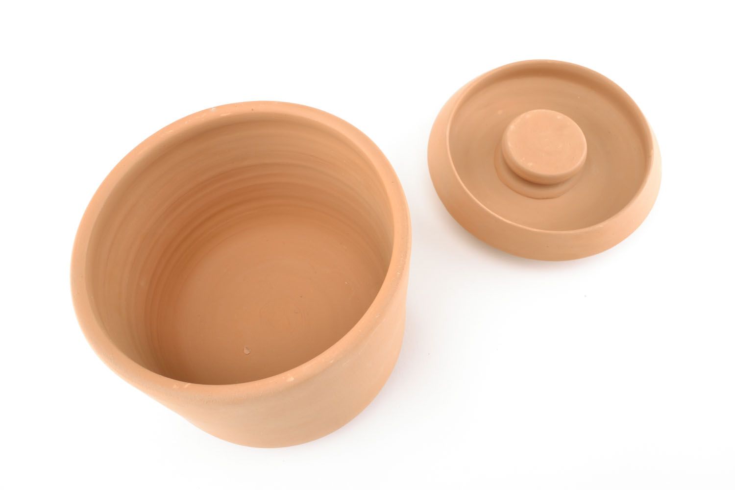 Large ceramic pot for dry goods photo 1