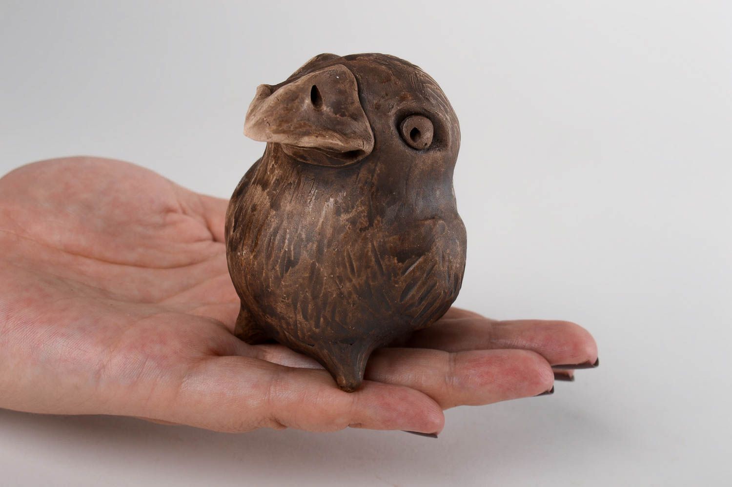 Hand geschaffen Keramik Vogel kleine Pfeife tolles Kinder Musikinstrument foto 5