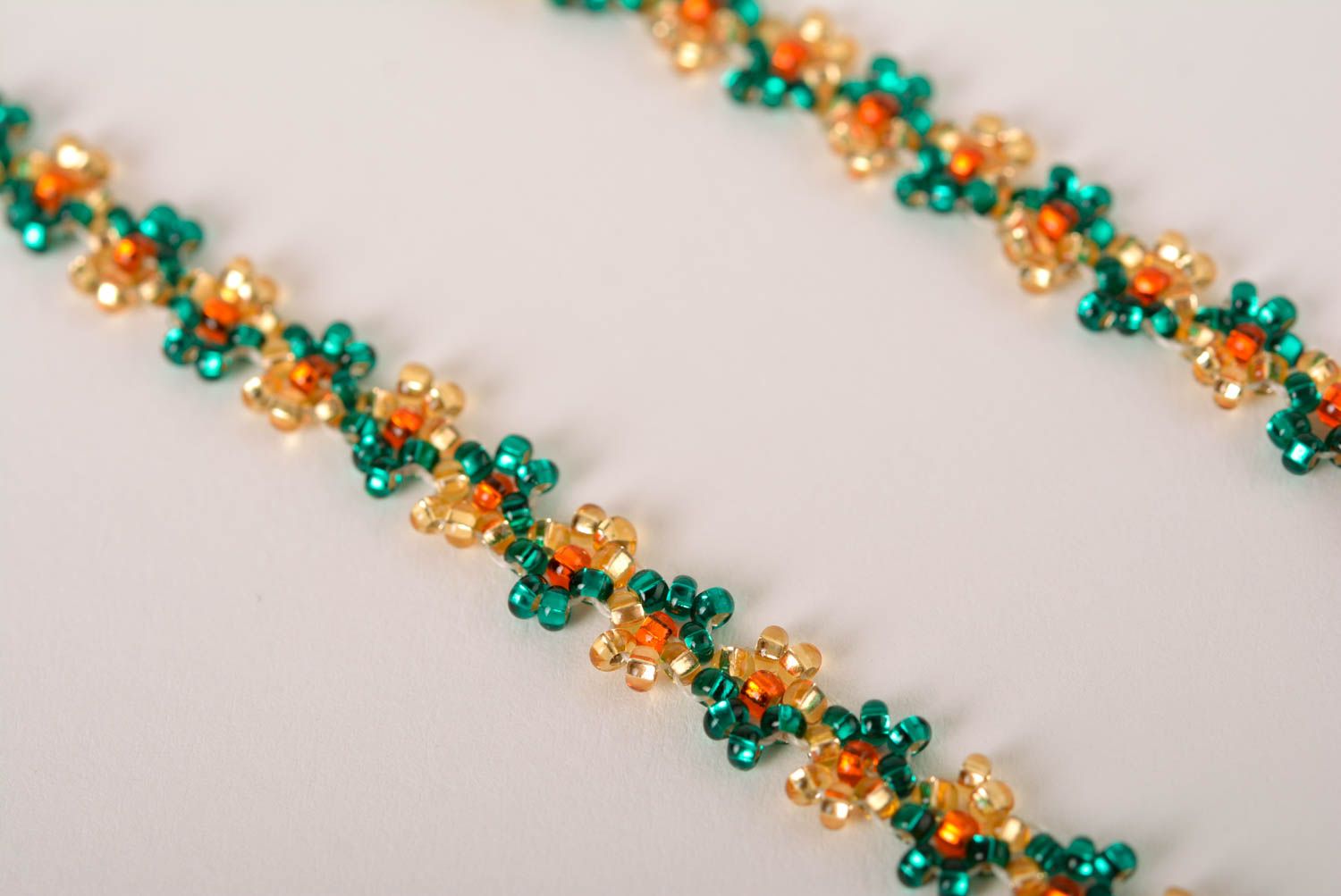 Collar de abalorios hecho a mano regalo personalizado collar de moda multicolor foto 4