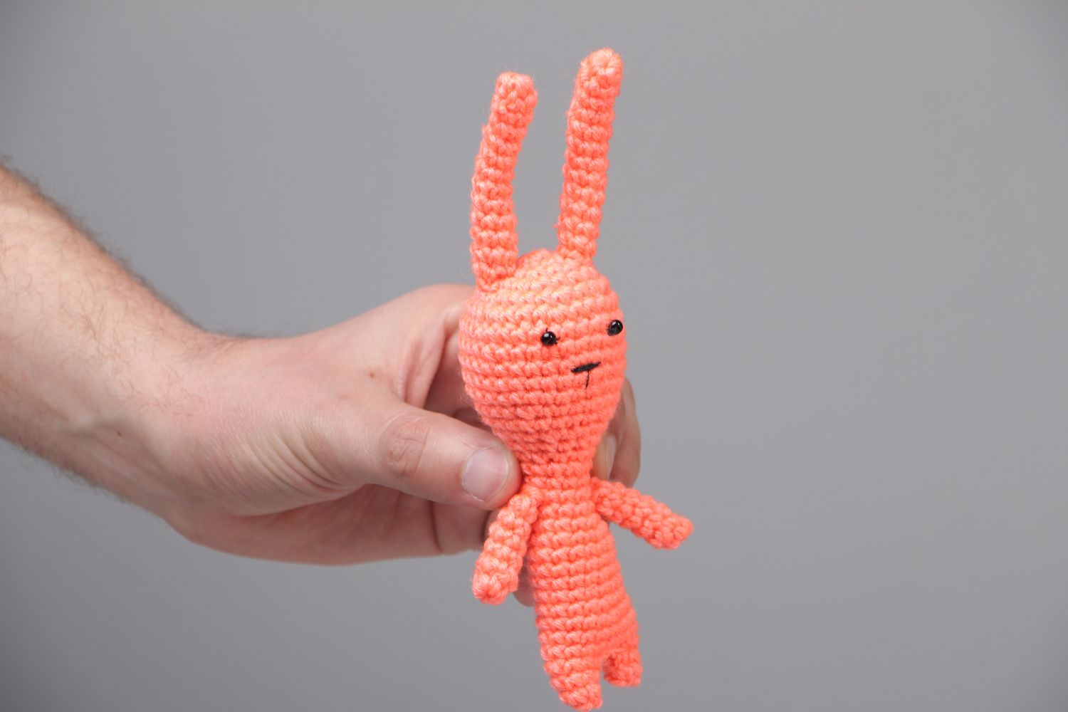 Soft crochet toy Hare photo 4