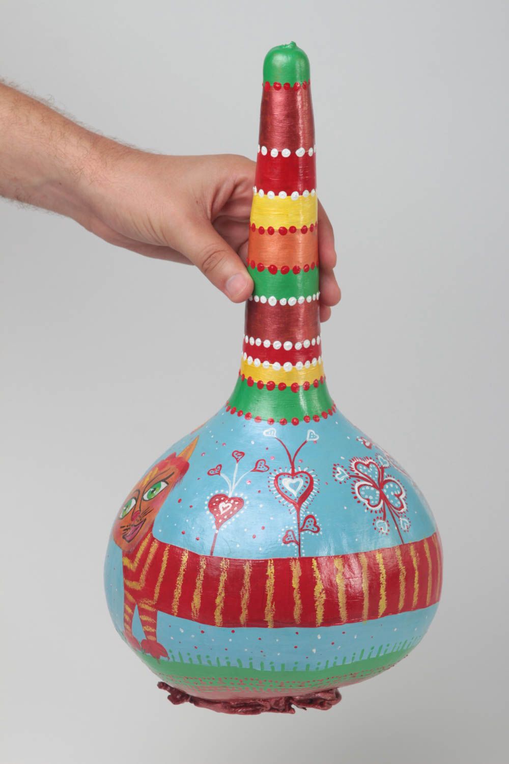 Sparbüchse für Kinder handmade Deko Kürbis Spardose für Kinder mit Bemalung  foto 5