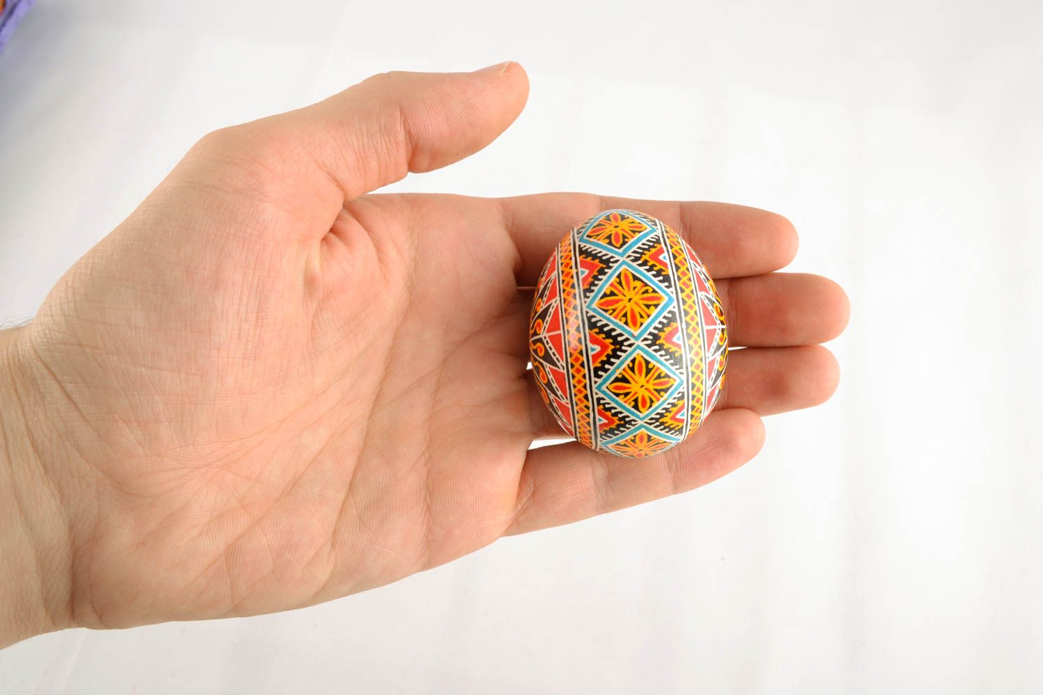 Пасхальное яйцо расписанное анилиновыми красками фото 4