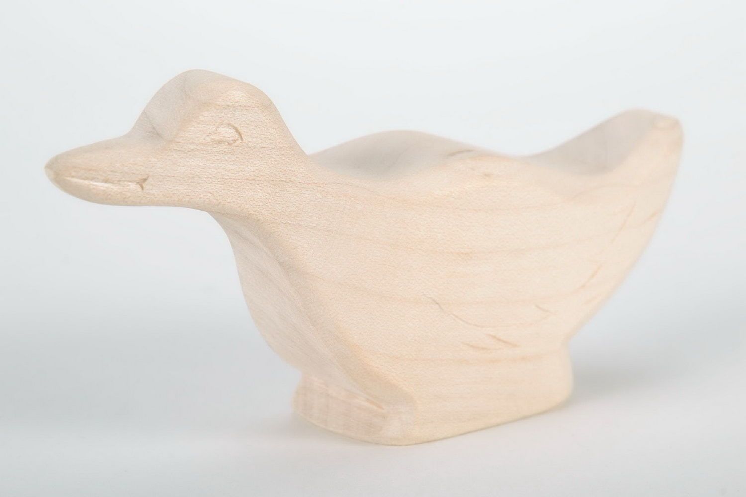 Wooden figurine Wild duck photo 1