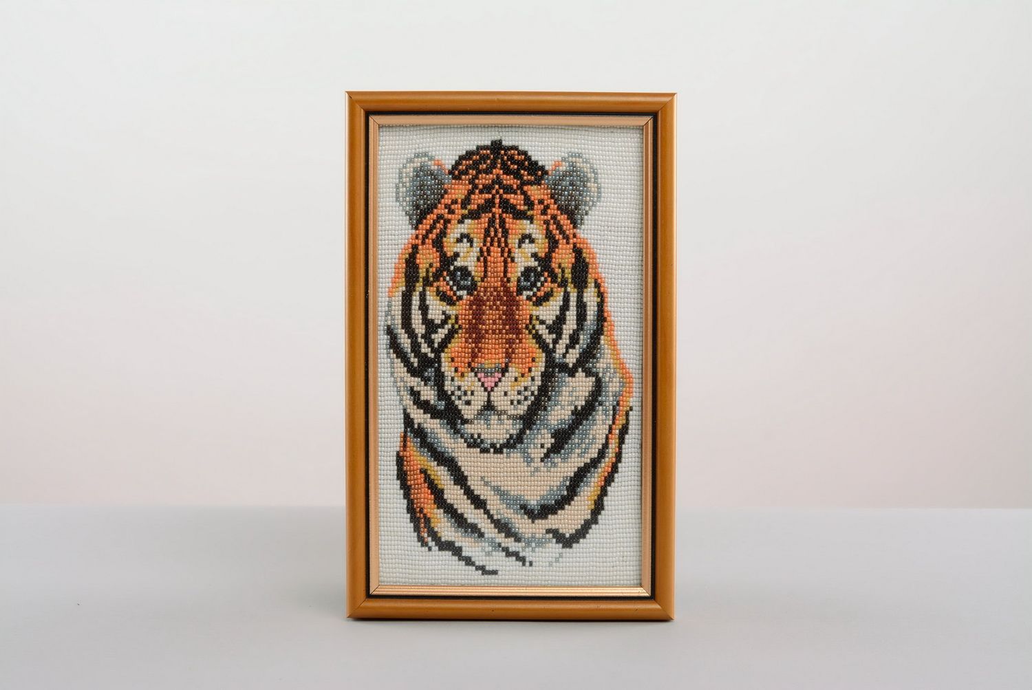 Woven Painting Tiger photo 4