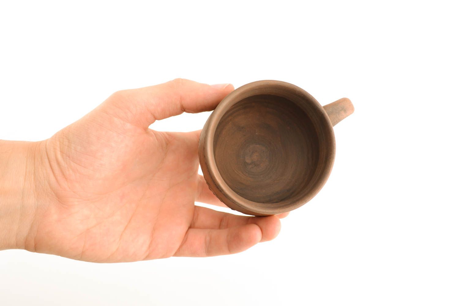 Керамическая чашка для чая с узорами фото 2