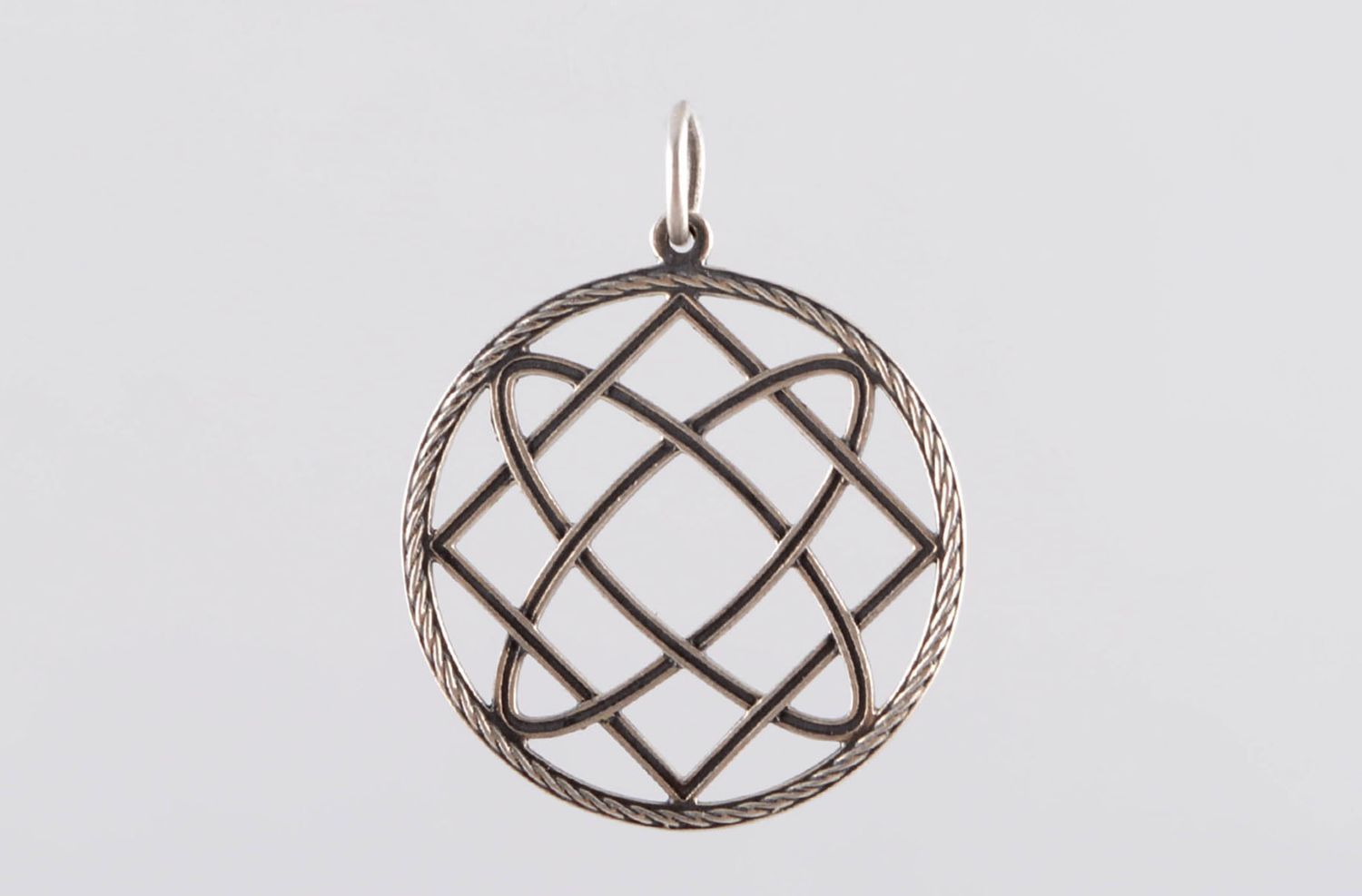 Bronze pendant for women handmade bronze accessories metal jewelry metal pendant photo 4