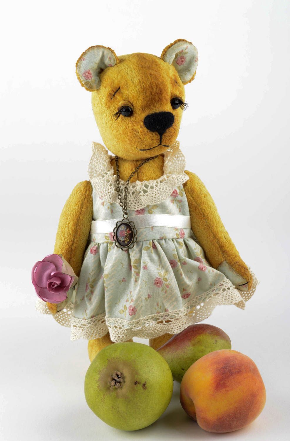 Jouet enfant fait main Peluche en tissu Cadeau original Déco chambre enfant photo 1