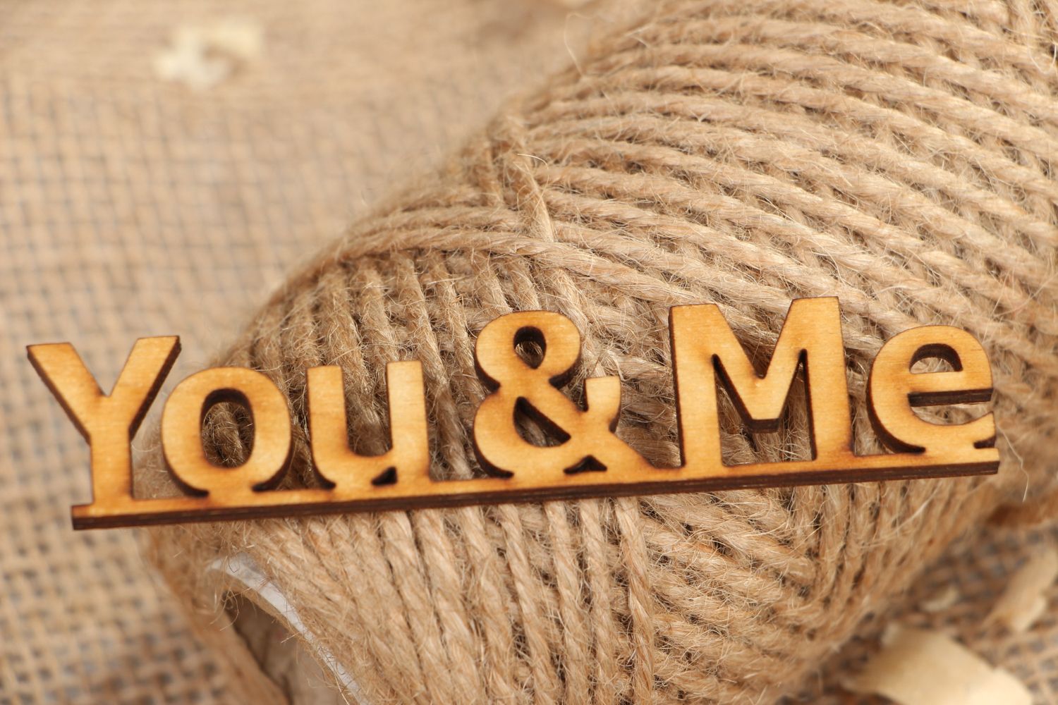 Plywood craft blank You&Me photo 4