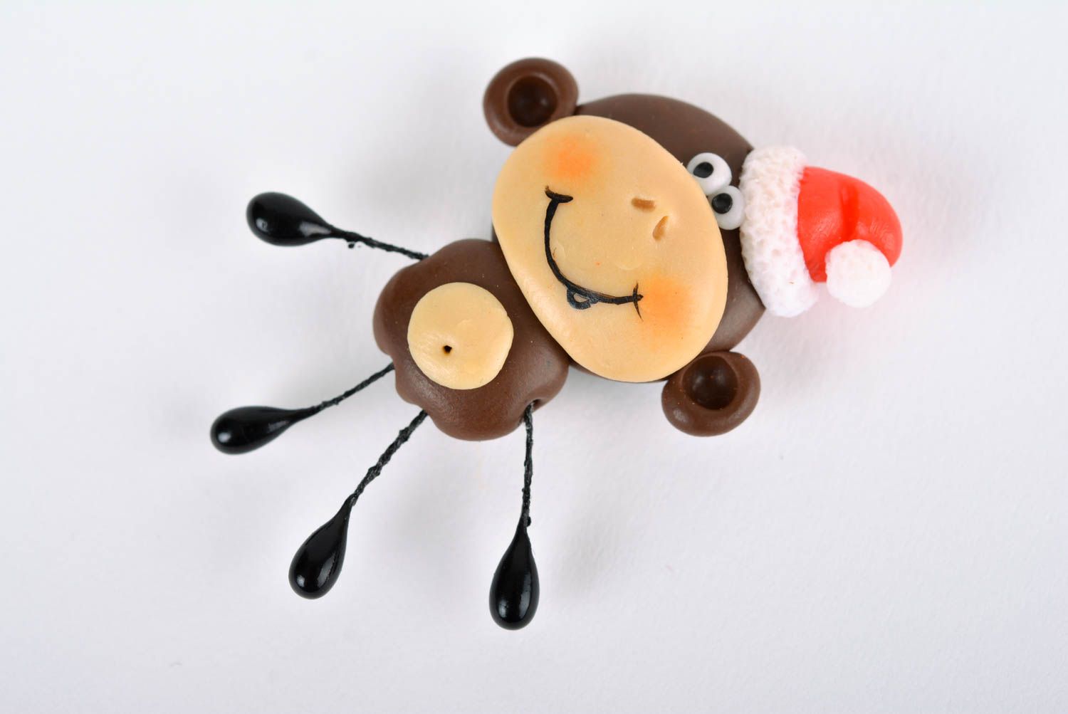 Magnete fatto a mano calamita sul frigorifero regalo a forma di scimmia
 foto 1