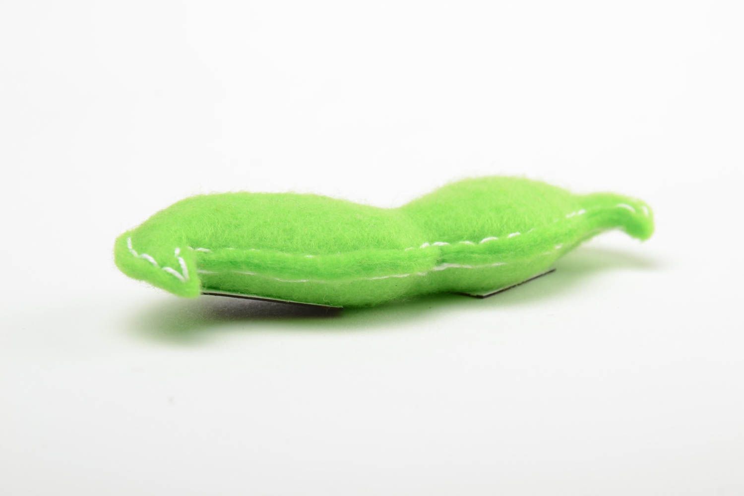 Schnurrbart Magnet für Kühlschranktür aus Filz in Grün für Küchen Interieur foto 4