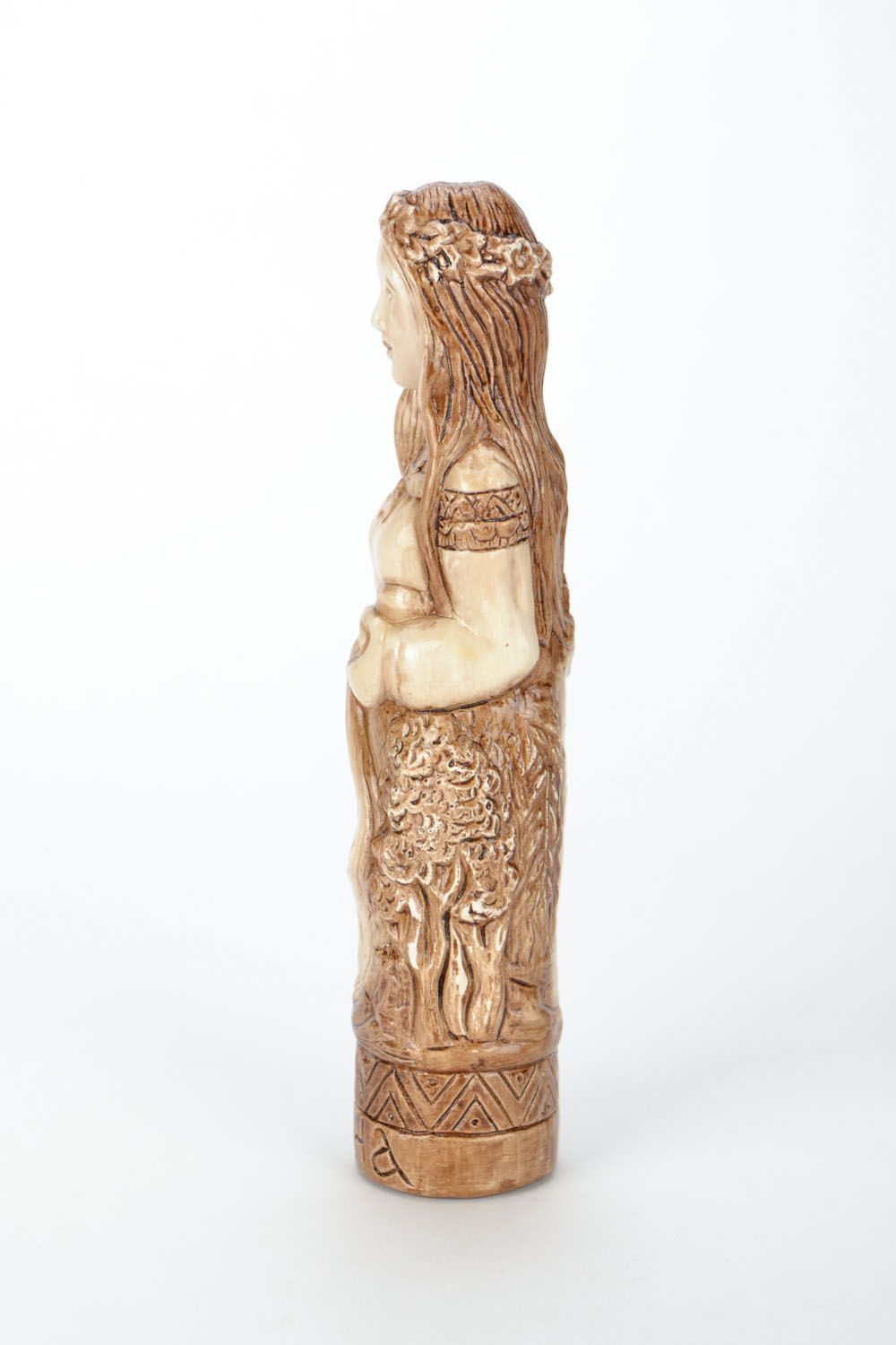 Statuette en plâtre faite main déesse slave Dana photo 5
