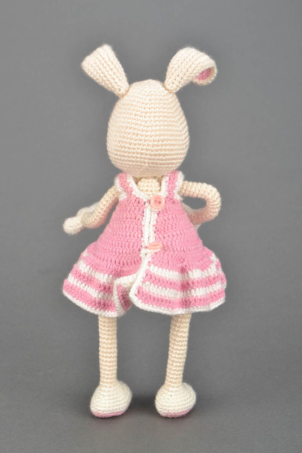 Crocheted toy Rabbit Girl photo 5