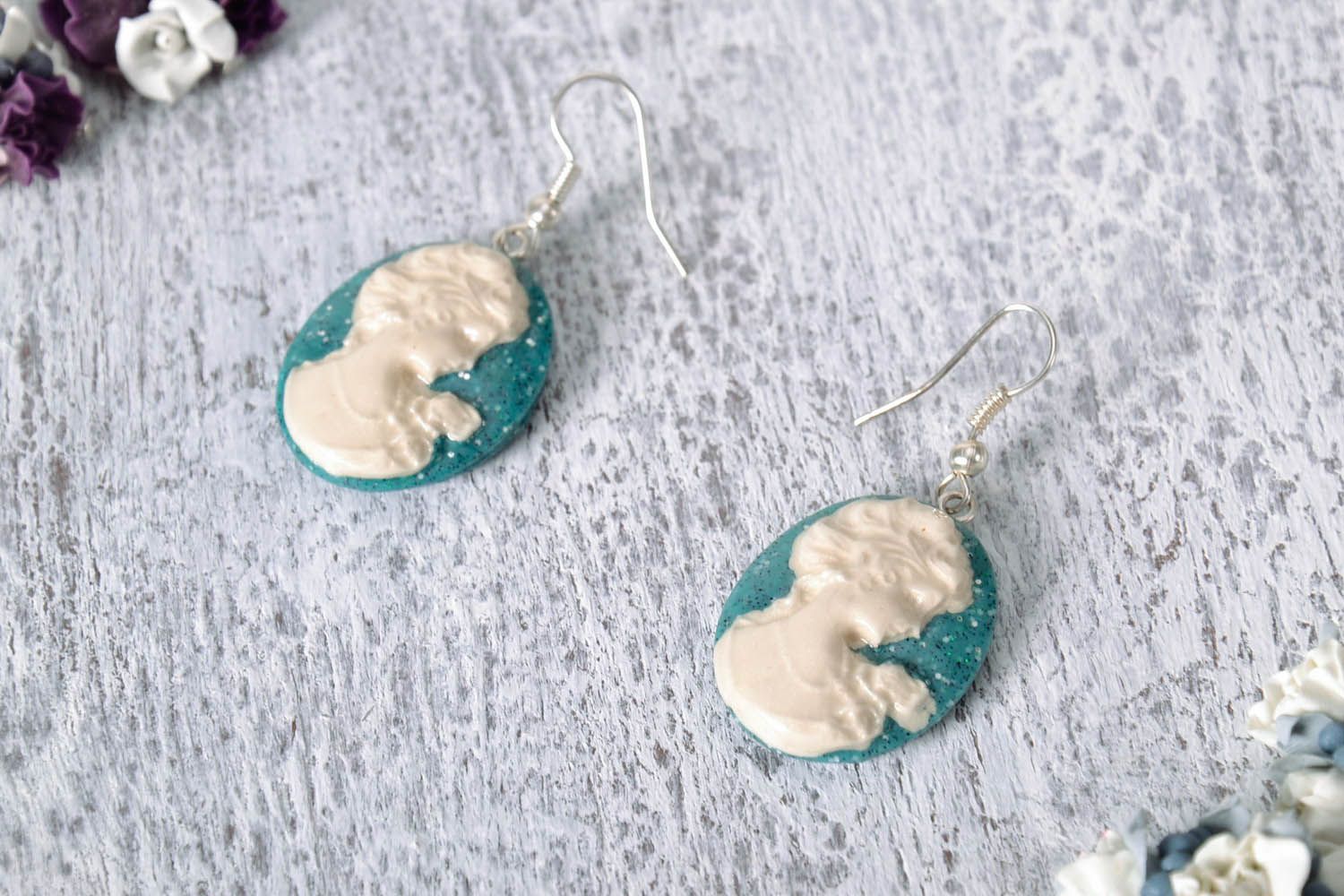 Earrings Made of Polymer Clay photo 1