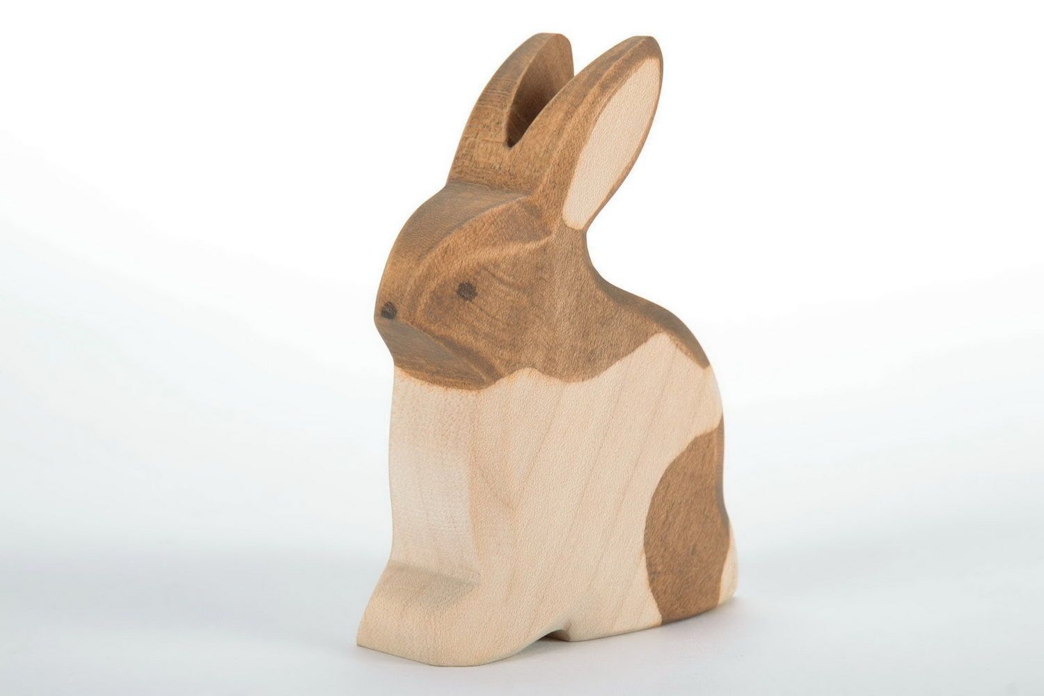 Figurilla de madera Conejo foto 3