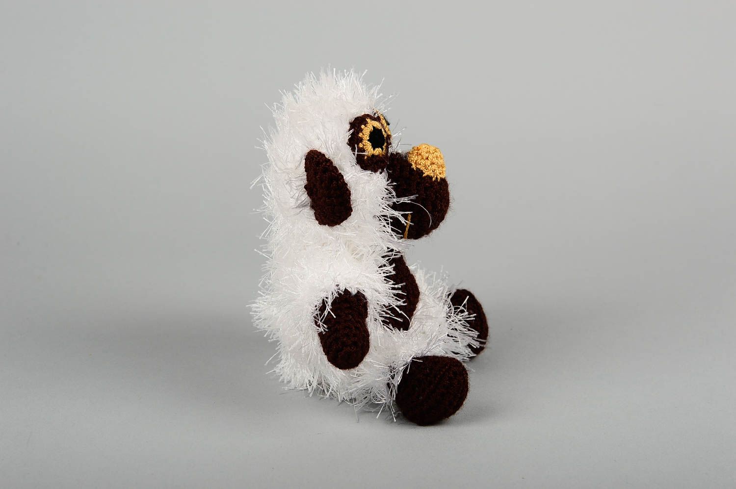 Juguete original con forma de mono divertido peluche artesanal regalo para niño foto 3