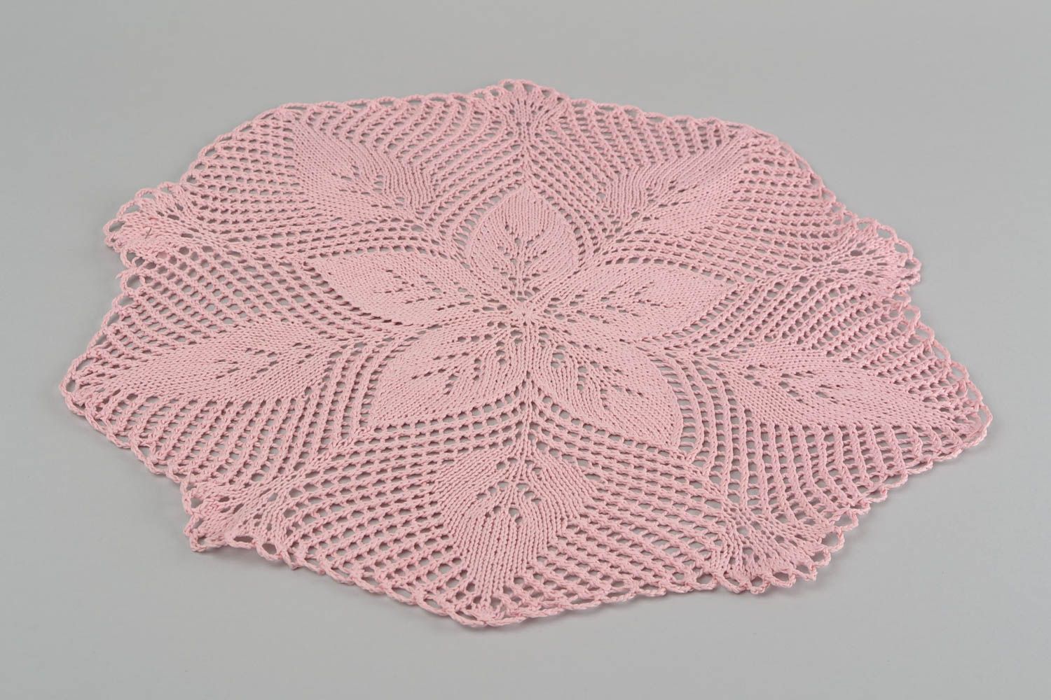Knitted table napkin handmade crocheted napkin home decor designer tablecloth photo 5