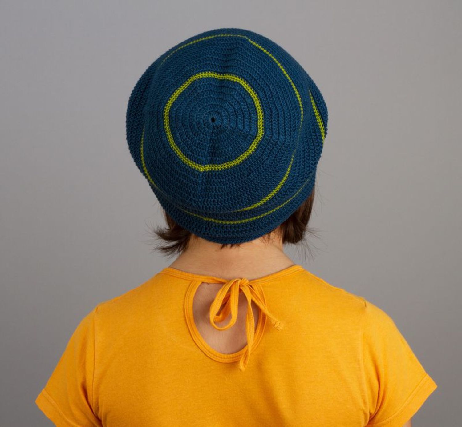 Crocheted cotton hat photo 3