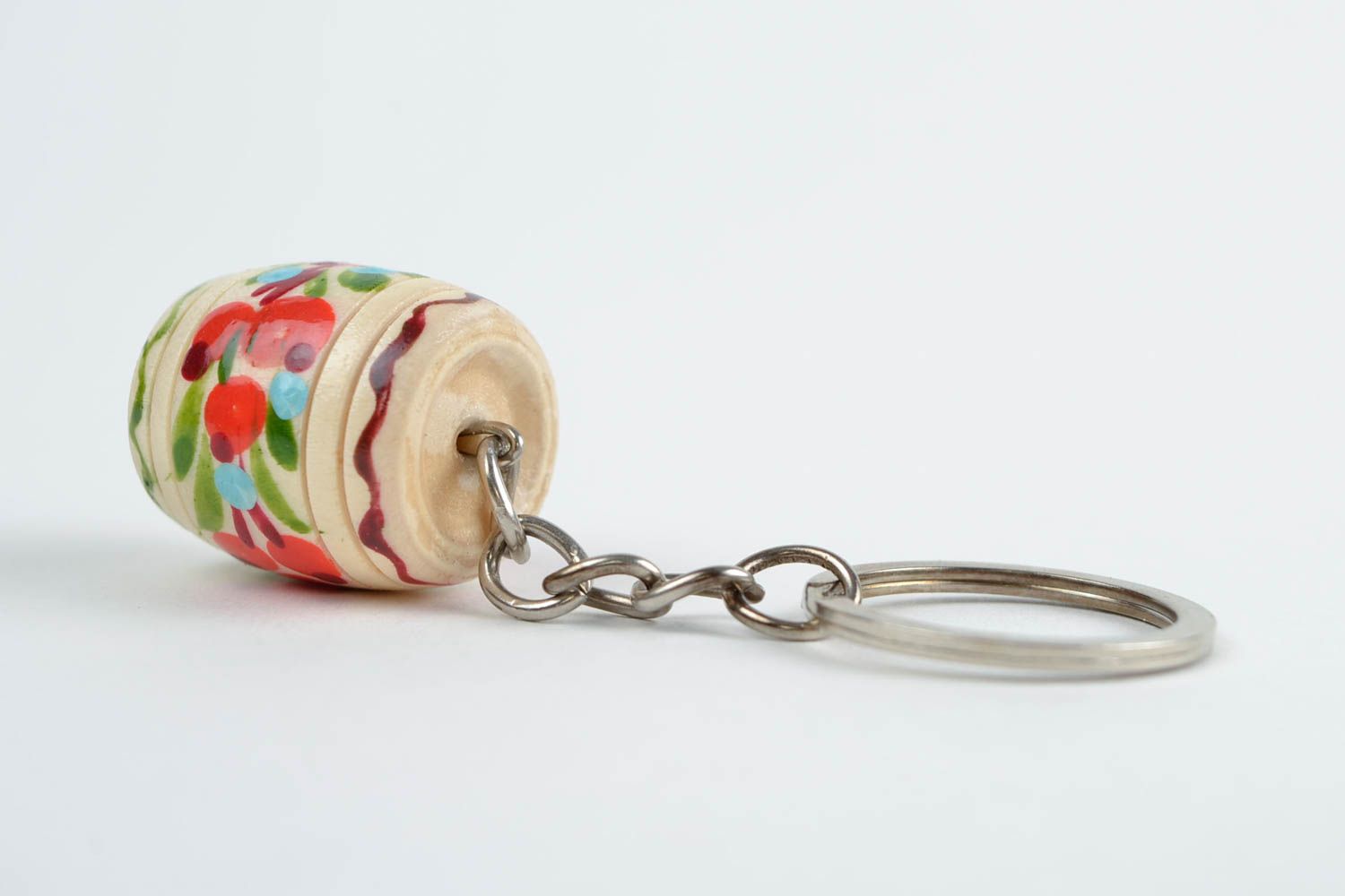 Handmade Schlüsselanhänger Holz Anhänger für Taschen Accessoires aus Holz foto 4