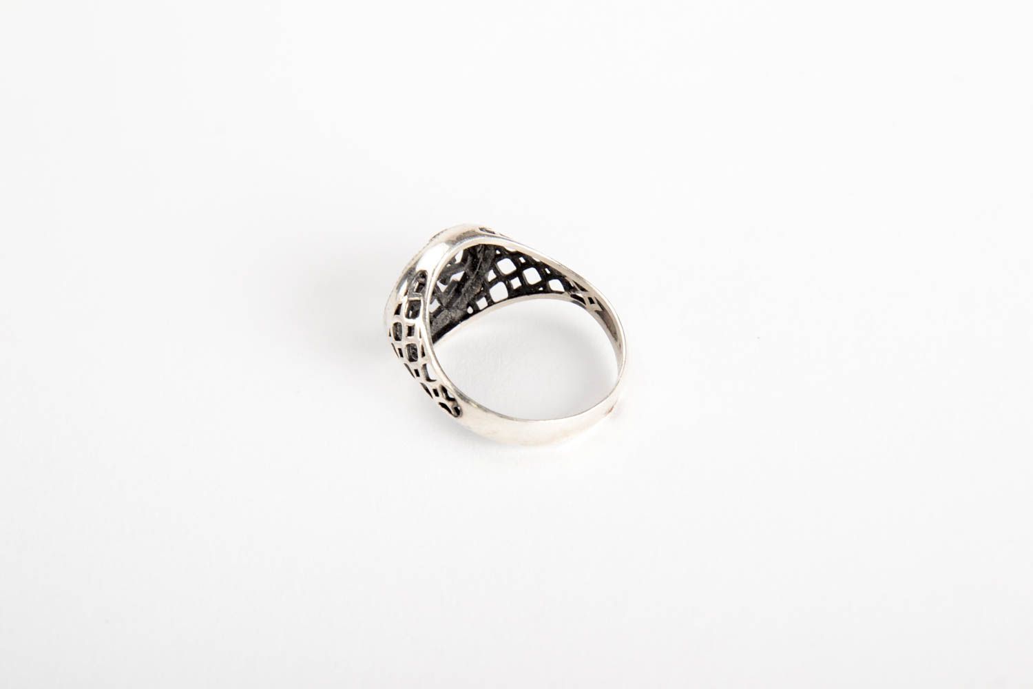 Серебряное кольцо ручной работы перстень мужской дизайнерское украшение фото 3