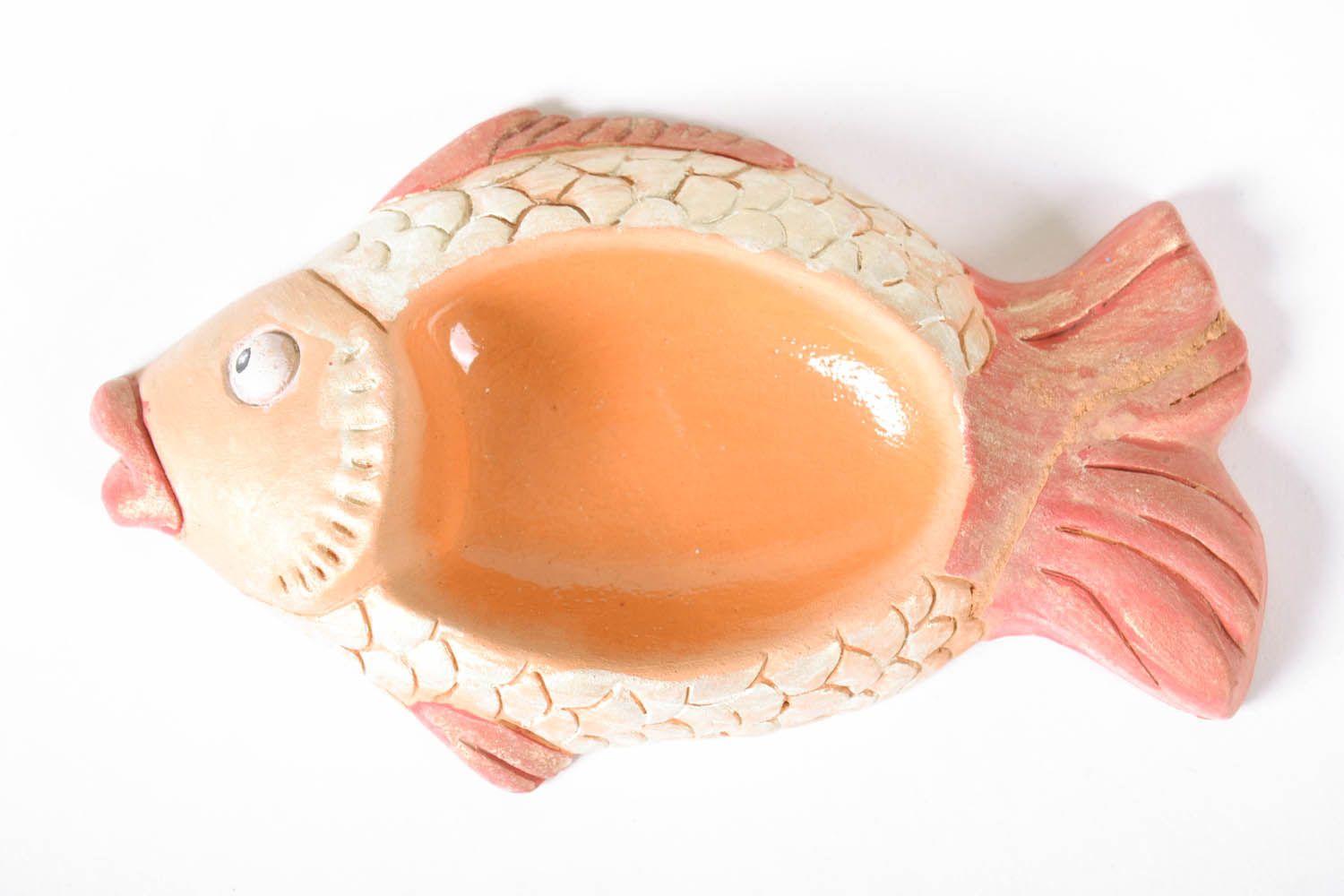 Keramik Aschenbecher Fisch foto 3