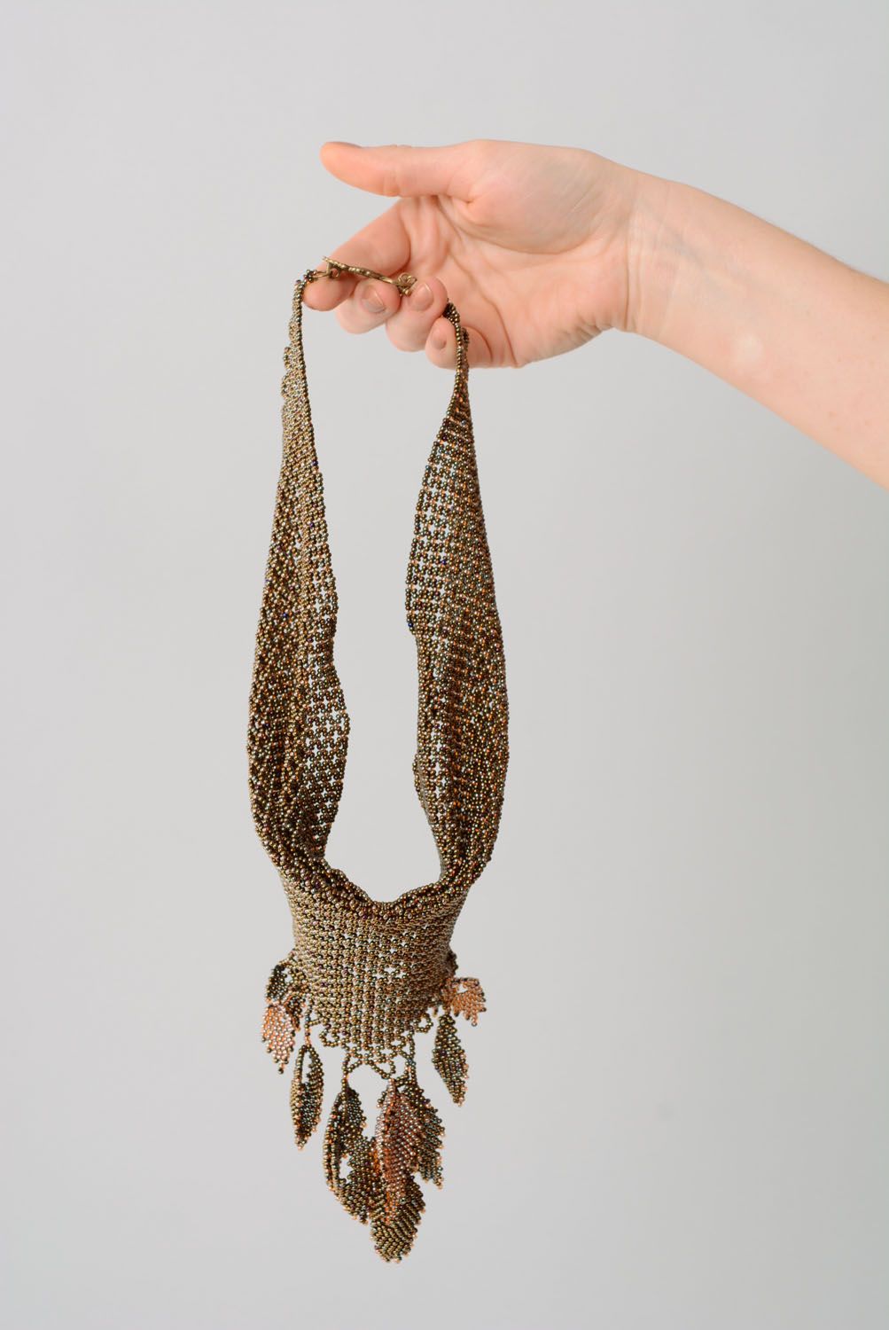 Beaded necklace Shawl photo 5