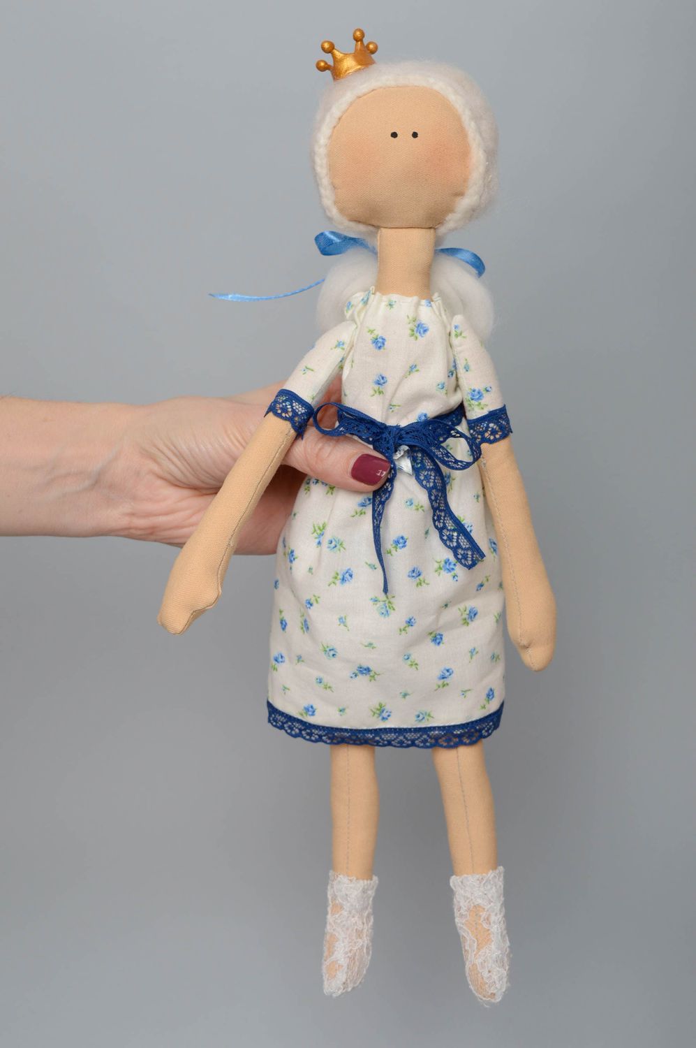 Kuscheltier Handmade Puppe Prinzessin foto 4