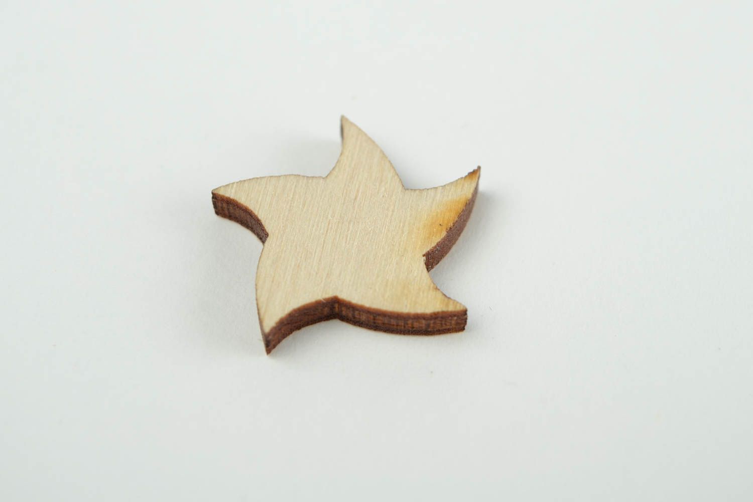 Figur zum Bemalen Stern handmade Holz Rohlinge Miniatur Figur für Handarbeit foto 5