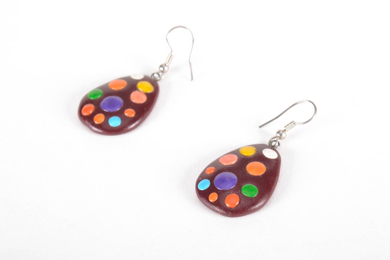 Earrings Made of Polymer Clay photo 1
