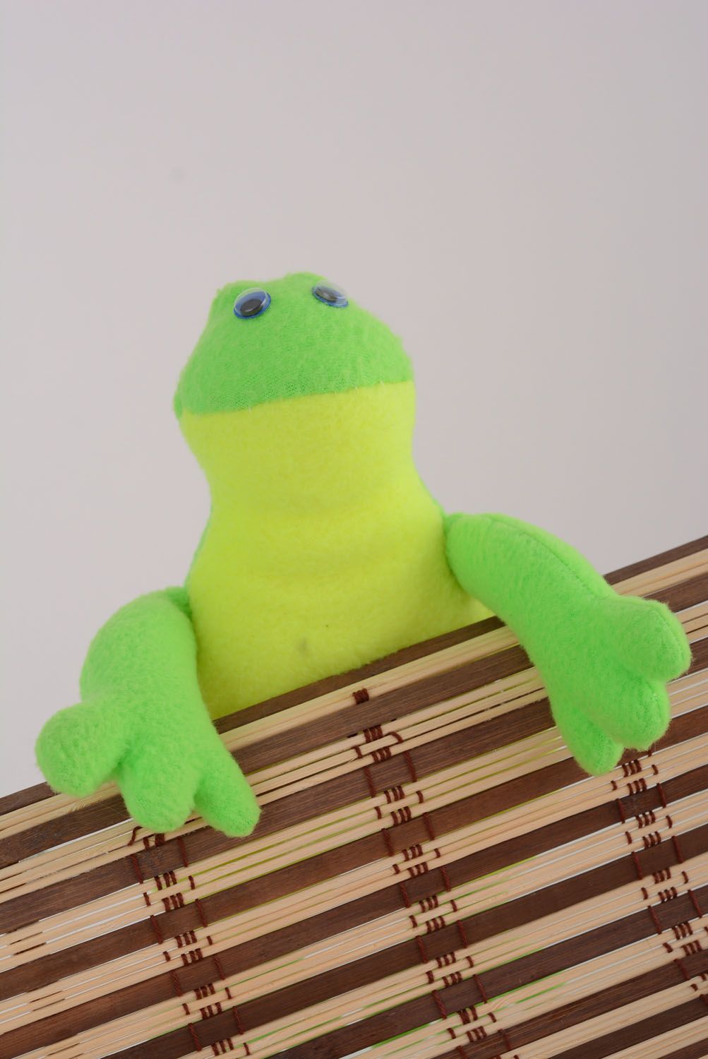 Soft toy Toad photo 4