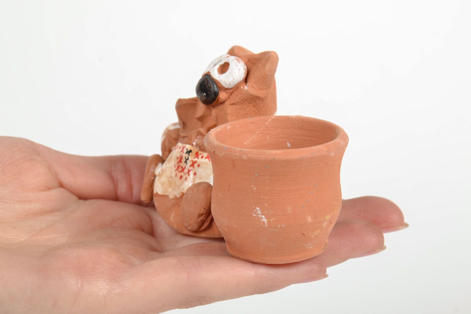 Handmade ceramic figurine photo 5