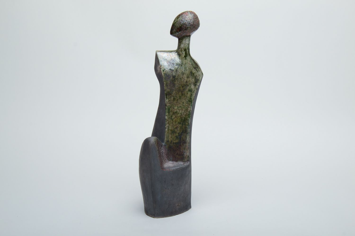 Glazed ceramic figurine photo 2