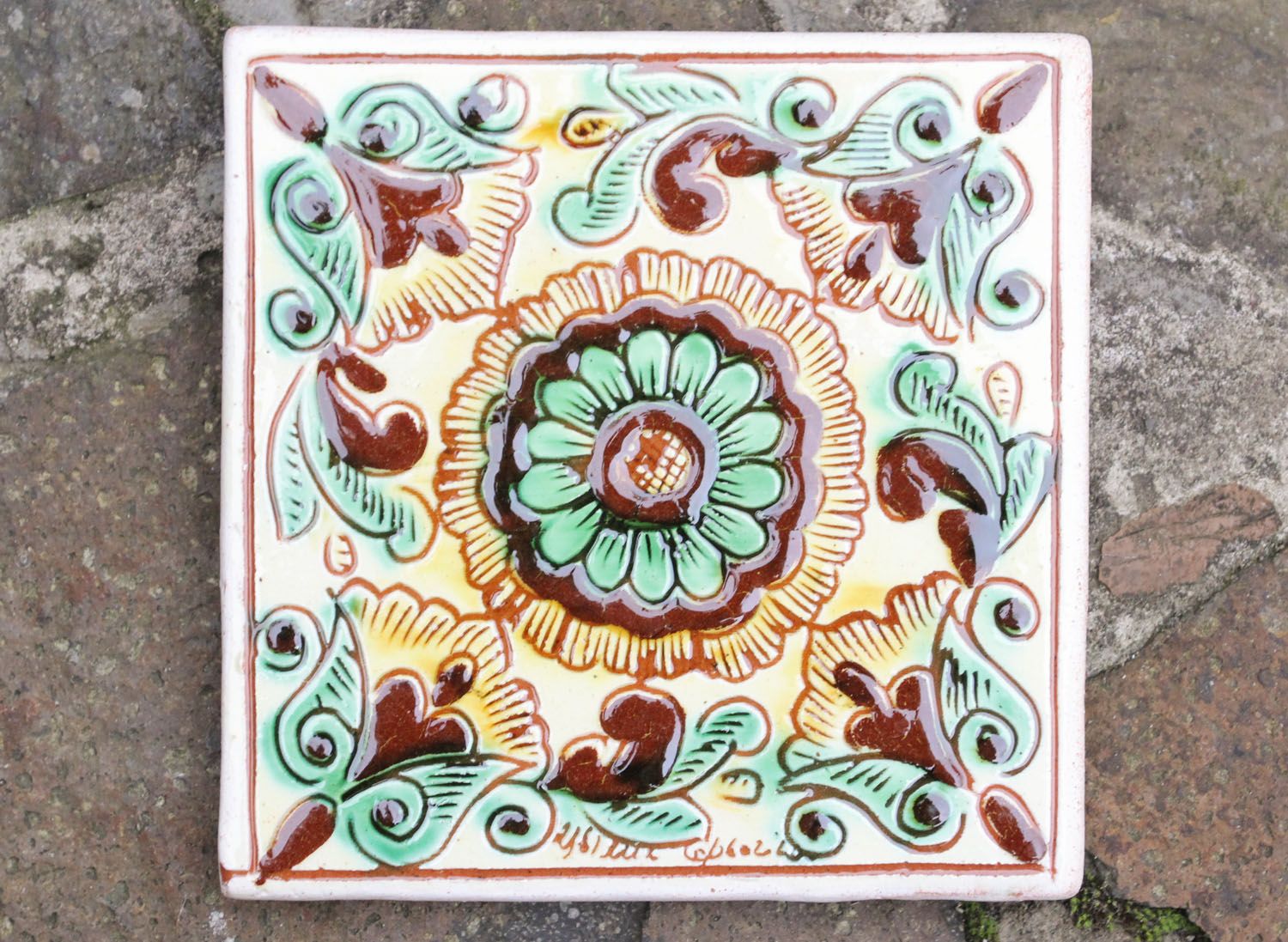 Tile for furnace or fireplace decor photo 1