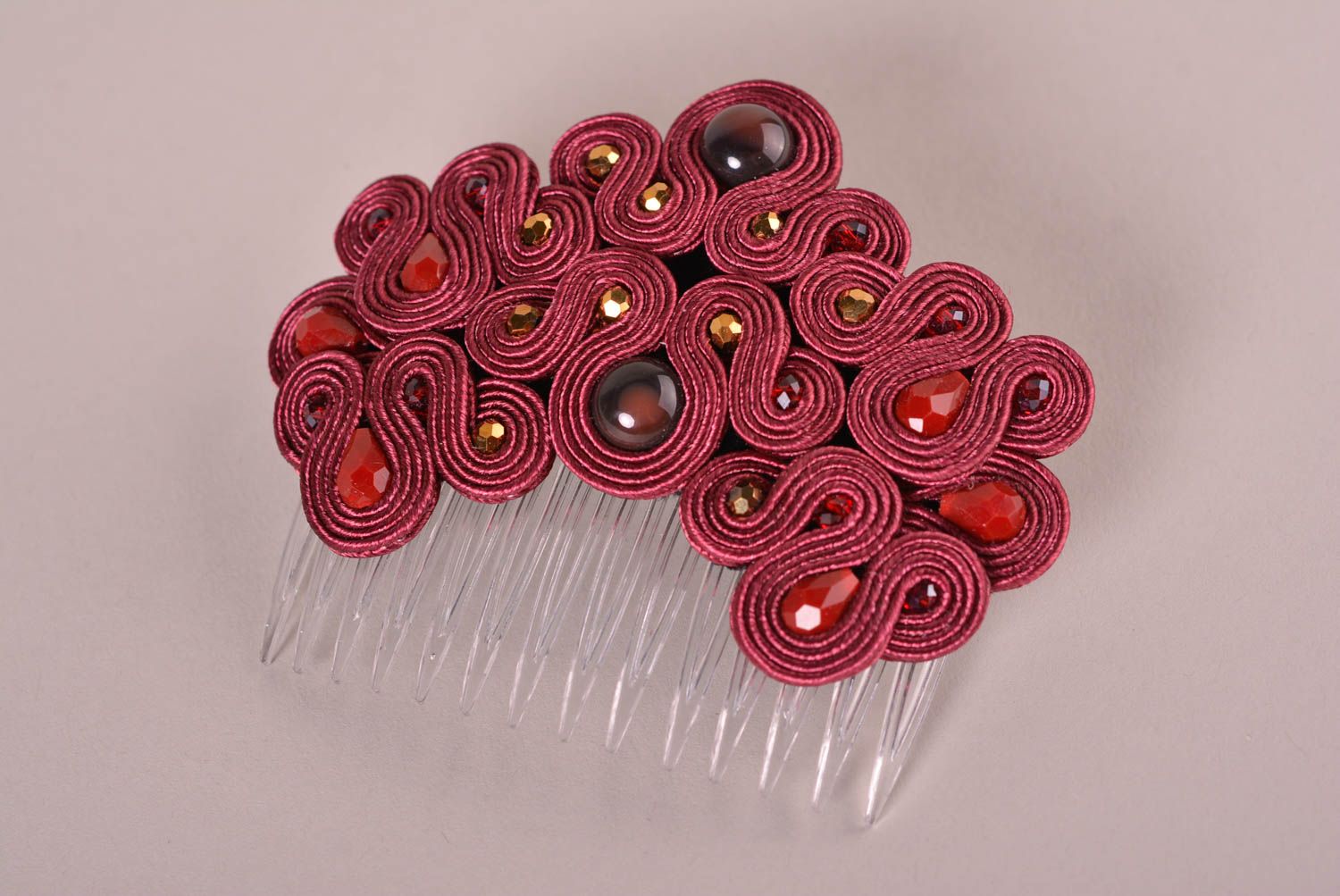 Handmade hair comb designer hair accessories hair jewelry best gifts for girls photo 1