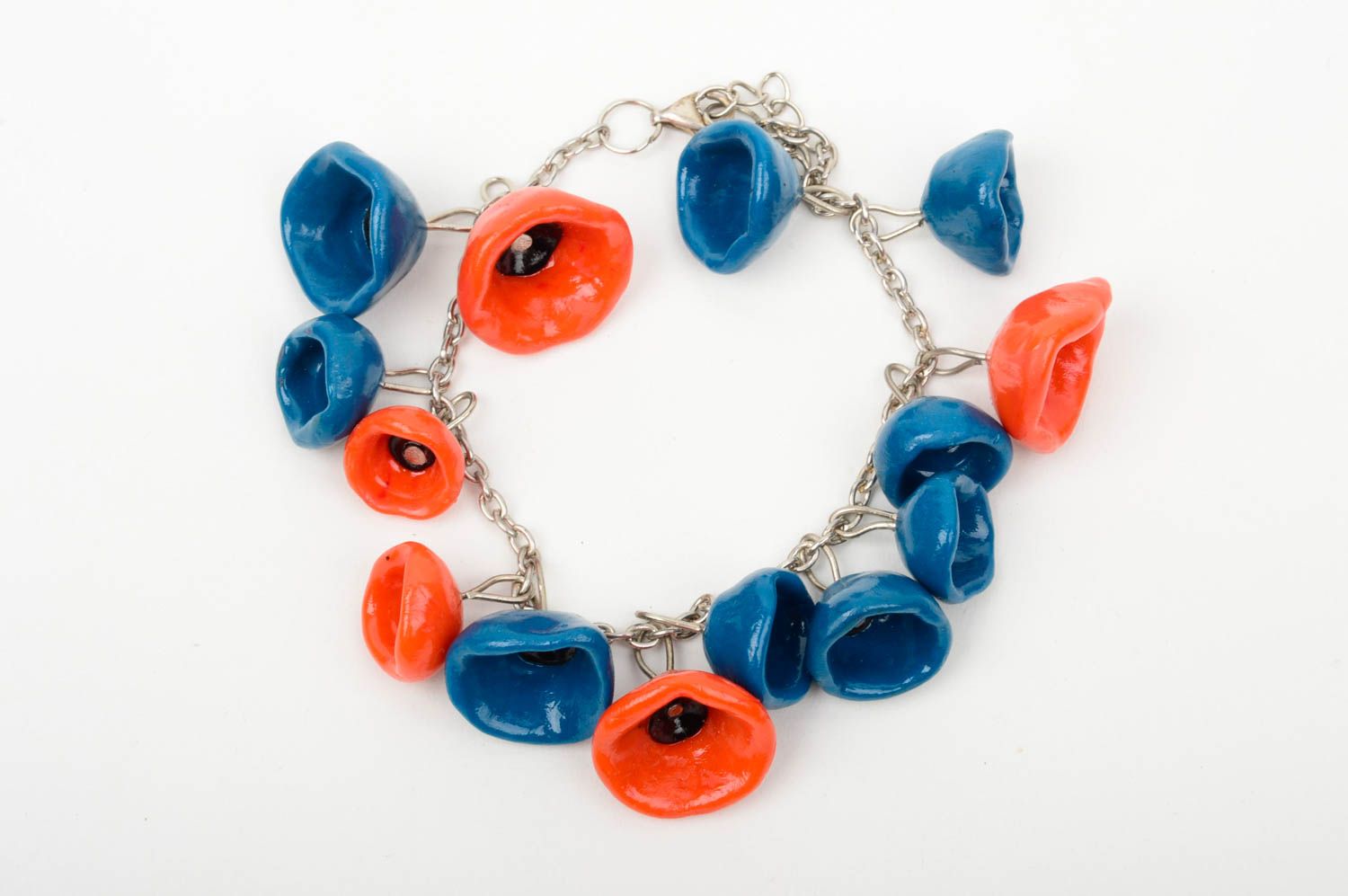 Handmade bracelet beads bracelet for women unusual accessory beaded jewelry photo 1