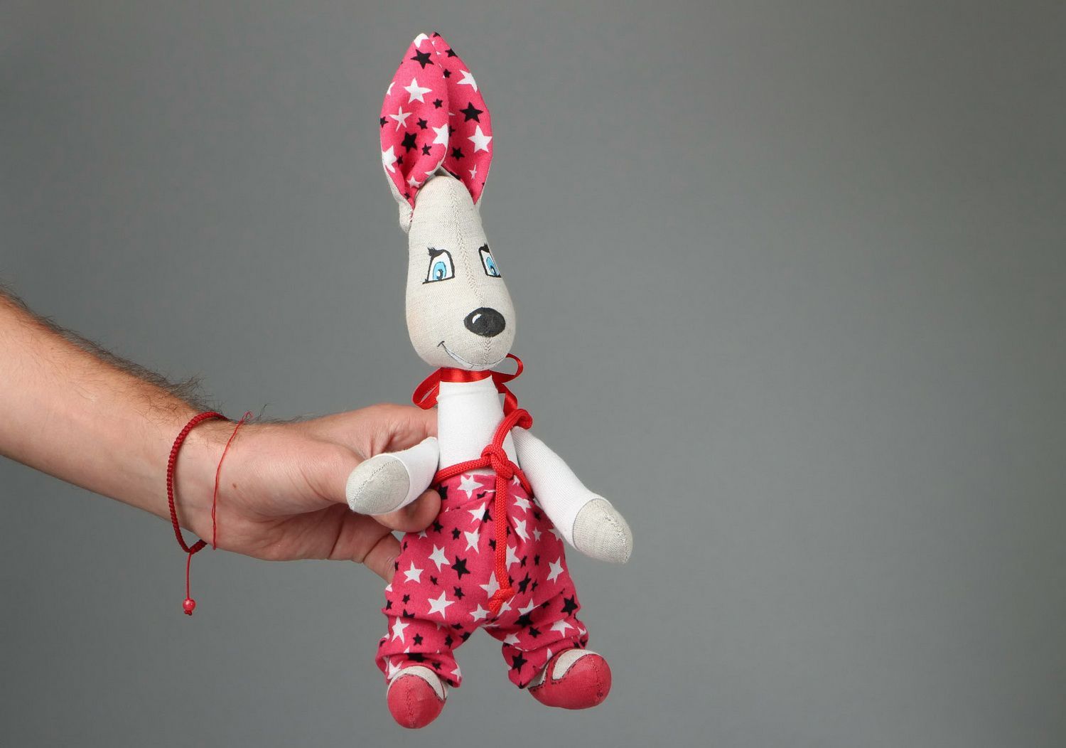 Soft toy Bunny with Long Ears photo 4