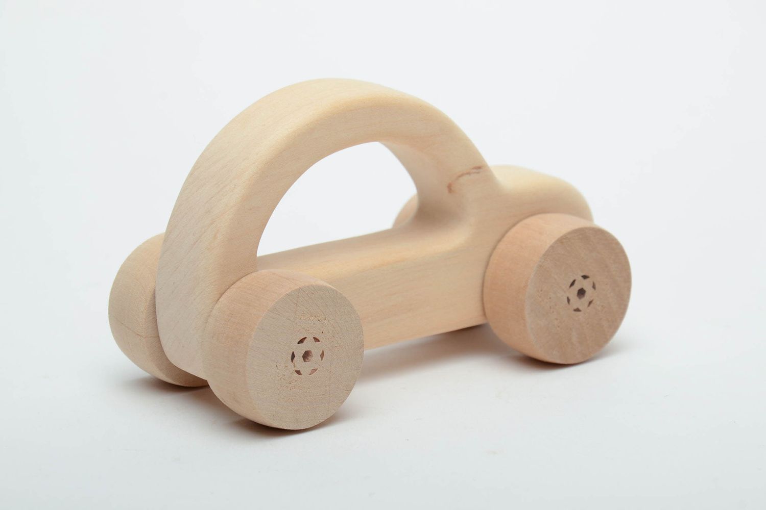 Wooden wheeled toy Car photo 3